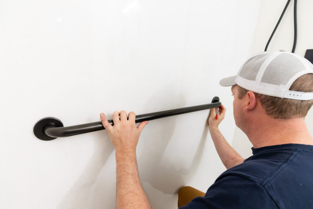 grab bar installation