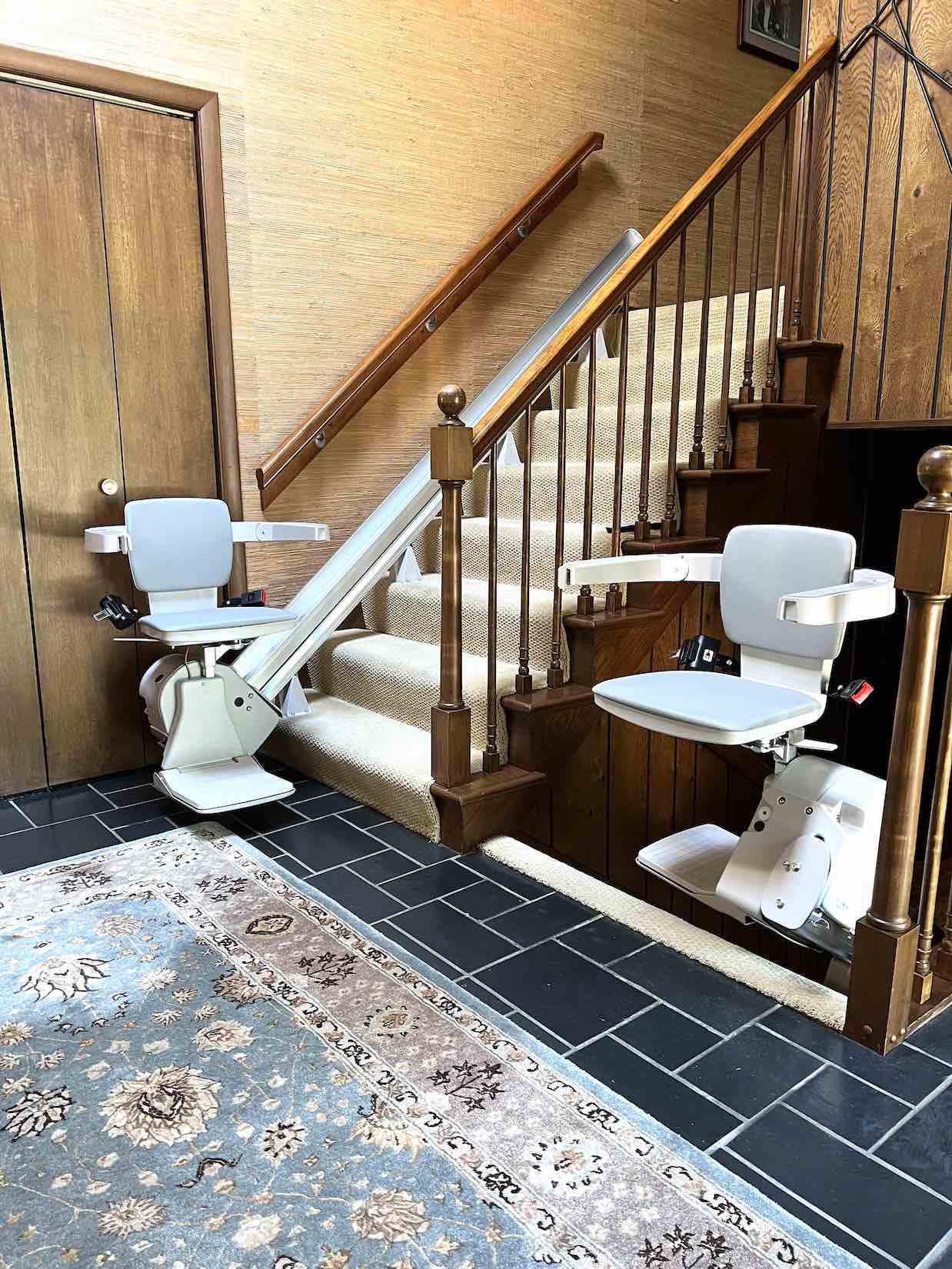 double stair lift