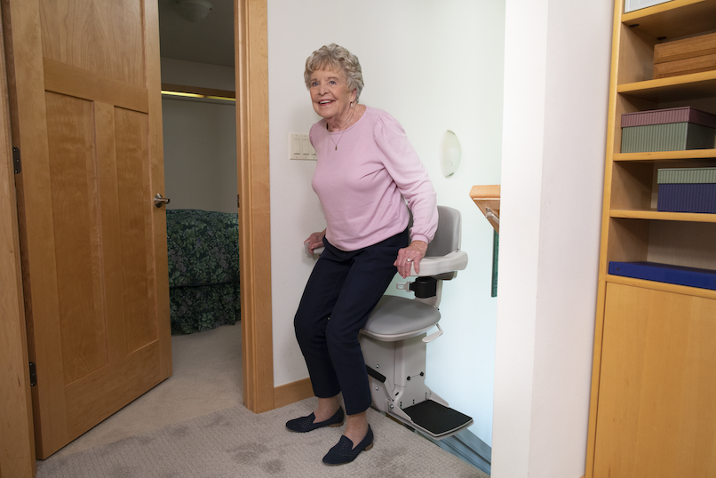 aging in place with a Elite Straight Stair Lift 13